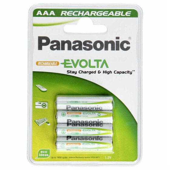 PANASONIC AAA Rechargeable Evolta 4 Units