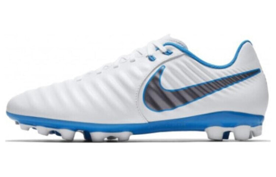 Футбольные бутсы Nike Tiempo Legend 7 Academy AG-R Blue White AH8801-107