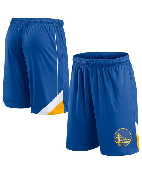 Men's Royal Golden State Warriors Slice Shorts