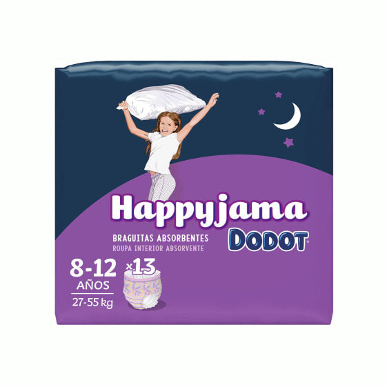 Одноразовые трусики Dodot Happyjama 8-12 лет Размер 8 13 штук