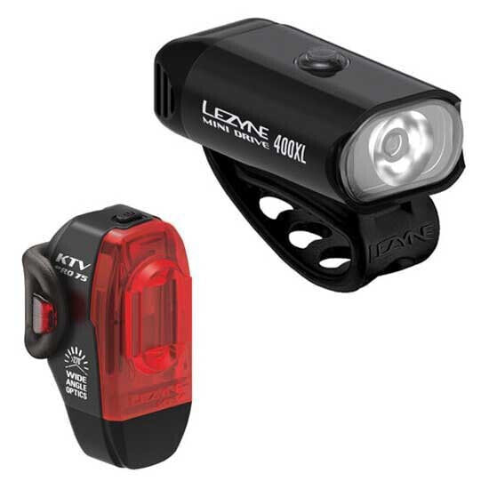 Фонари велосипедные Lezyne Mini Drive 400XL / KTV Drive Pro+ Light Set