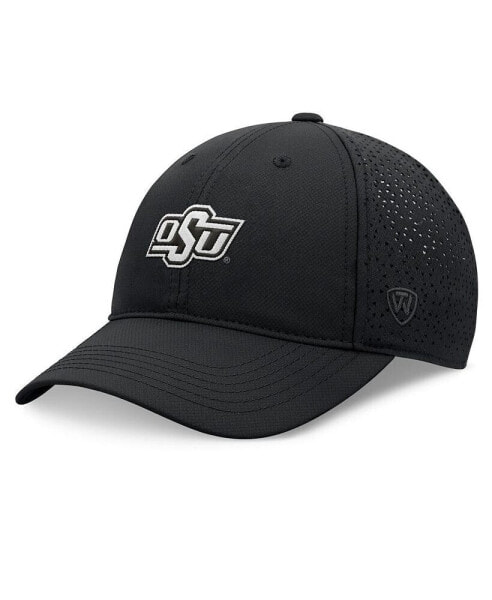 Men's Black Oklahoma State Cowboys Liquesce Trucker Adjustable Hat