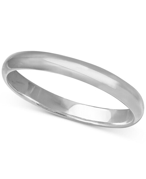Polished Band in Sterling Silver, Created for Macy's