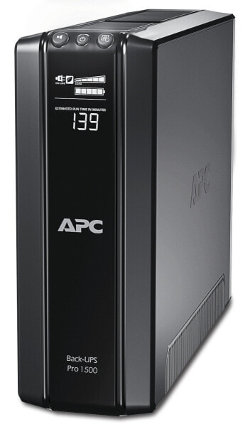 Источник бесперебойного питания APC Back-UPS Pro 1500 (Offline) UPS 1,500 W, внешний, модуль подключения