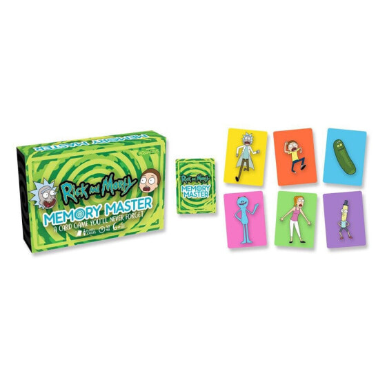 AQUARIUS Rick And Morty Card Game Memory Master English Version