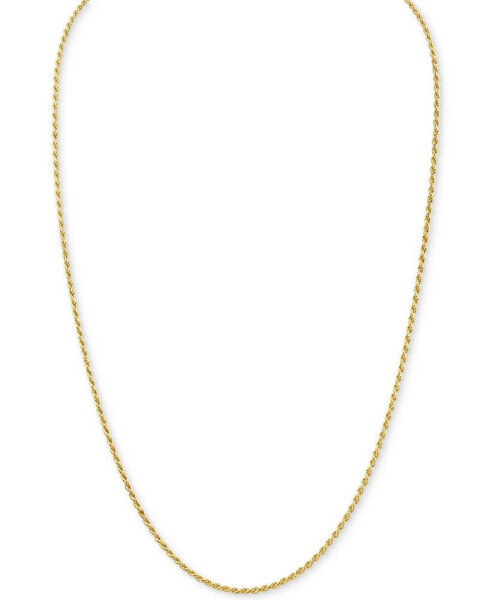 Esquire Men's Jewelry rope Link 24" Chain Necklace, Created for Macy's