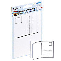 HERMA Post card labels 95x145mm white 10 pcs. - 95 x 149 mm - 10 pc(s)
