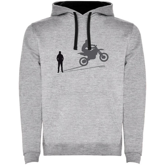 KRUSKIS Shadow Motocross Two-Colour hoodie