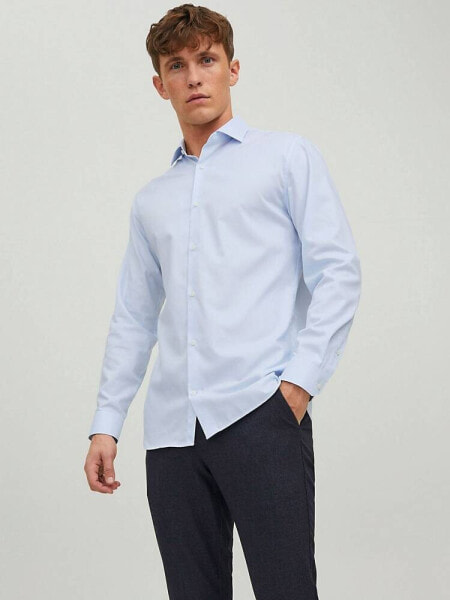 Jack & Jones long sleeve shirt in blue