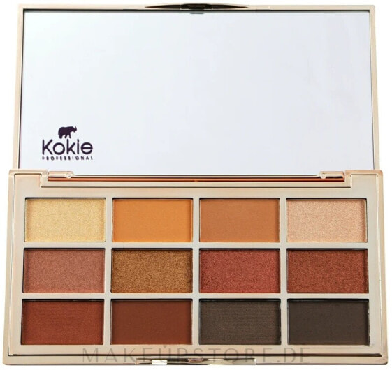 Lidschatten-Palette - Kokie Professional Artist Eyeshadow Palette Goddess