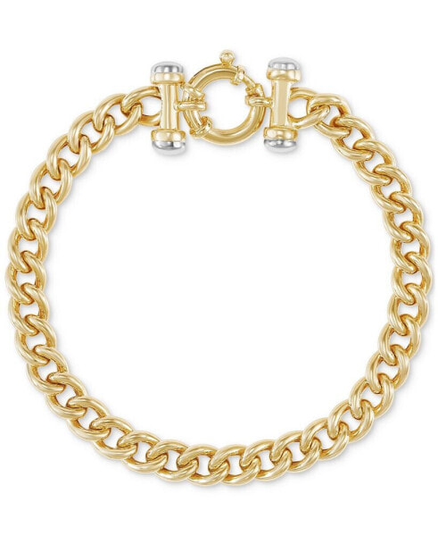 Curb Link Chain Bracelet in 14k Gold