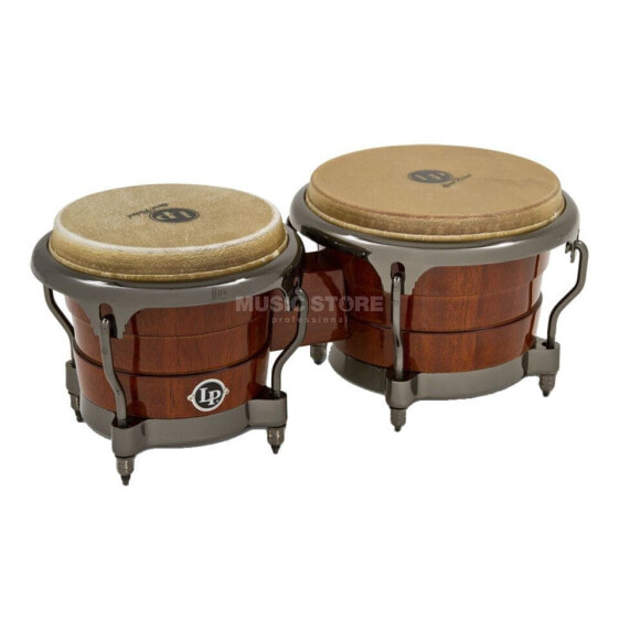 Latin Percussion LP201AX-D Classic Durian Bongos (Dark Natural)