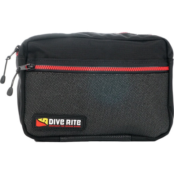 DIVE RITE Bellows Horizontal Zip Pocket