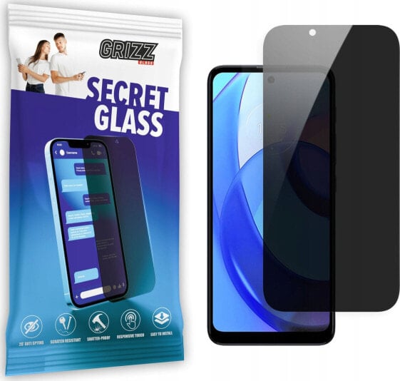 GrizzGlass Szkło prywatyzujące GrizzGlass SecretGlass Motorola Moto E30