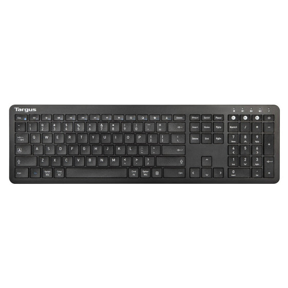 Targus AKB864DE - Full-size (100%) - Bluetooth - QWERTY - Black