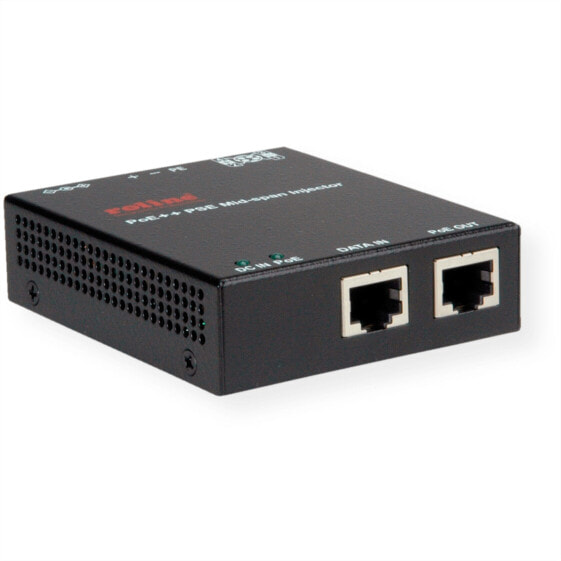 ROLINE 21.13.1202 - Gigabit Ethernet - 10,100,1000 Mbit/s - IEEE 802.3af,IEEE 802.3at - 45 - 57 V - 90 W - 85 mm