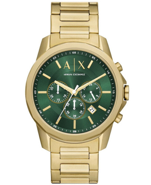 Часы ARMANI EXCHANGE Banks Chronograph Gold-Tone