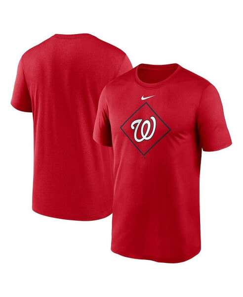 Men's Red Washington Nationals Legend Icon Performance T-shirt