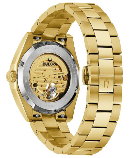 Men's Automatic Surveyor Gold-Tone Stainless Steel Bracelet Watch 39mm