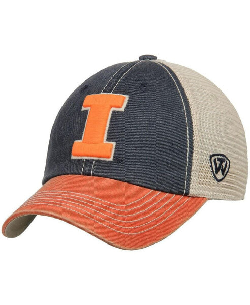 Men's Orange, Tan Illinois Fighting Illini Offroad Trucker Hat