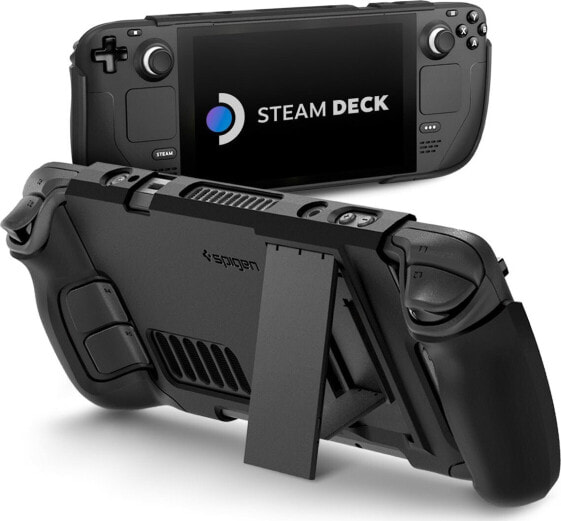 Spigen Spigen Thin Fit with Kick Stand, black - Steam Deck