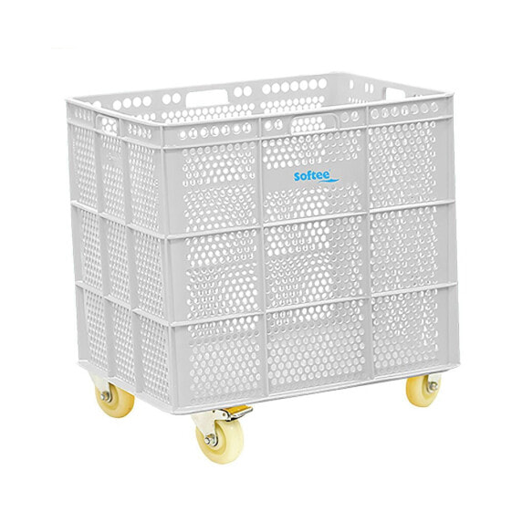 SOFTEE PU Basket With Wheels