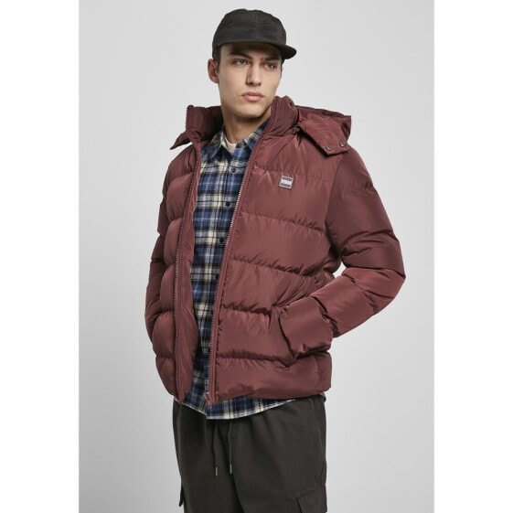 URBAN CLASSICS Jacket Hooded Puffer