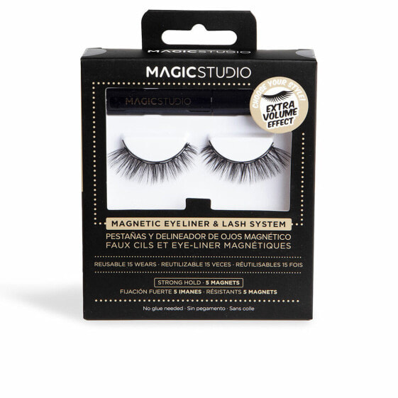 Set of false eyelashes Magic Studio Extra volume Magnetic 2 Pieces