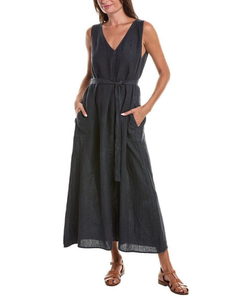 Velvet By Graham & Spencer Acadia Linen Maxi Dress Women's S