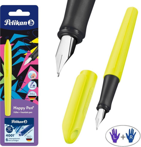 Pelikan Pióro wieczne Happy Pen +6naboi prawo/lewo PELIKAN