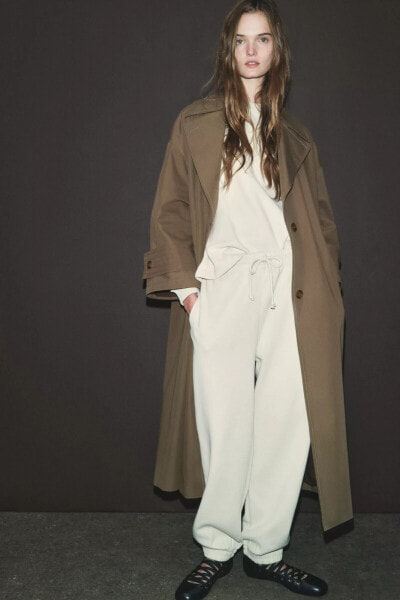 OVERSIZE LAYERED TRENCH COAT ZW COLLECTION