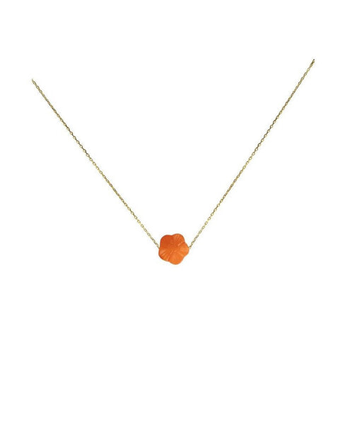 seree kyoto — Flower pendant necklace