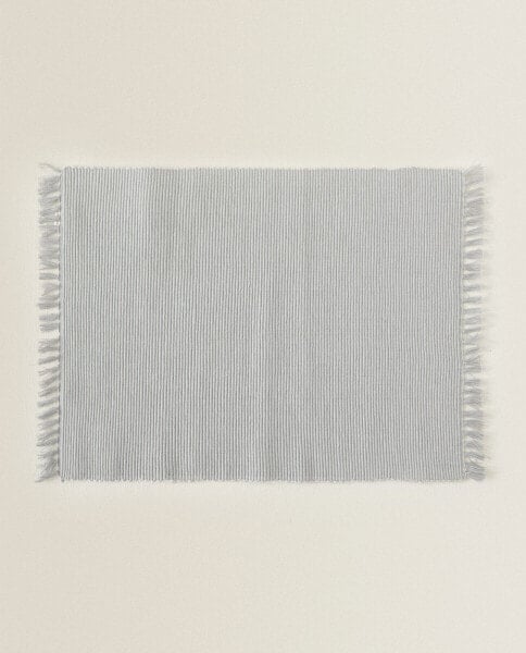 Fringed placemat (pack of 2)