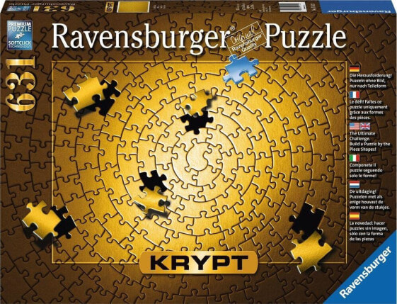 Пазл развивающий Ravensburger Krypt (Gold) 631 элемент