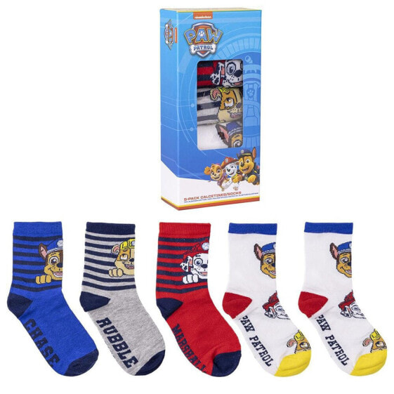 CERDA GROUP Paw Patrol Half long socks 5 units