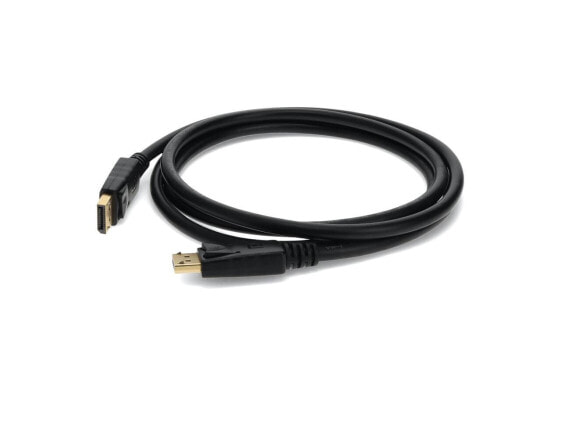 AddOn 1m DisplayPort 1.2 Male to Male 4K UHD Cable Black DISPLAYPORT1M