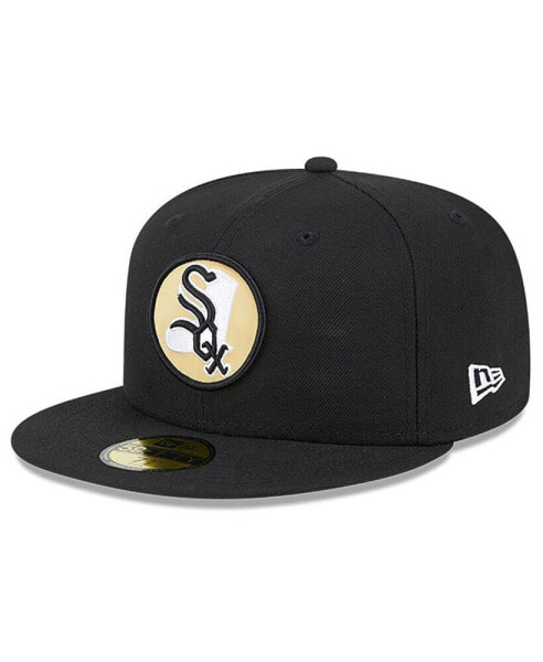 Men's Black Chicago White Sox 59FIFTY Day Team Pop Fitted Hat