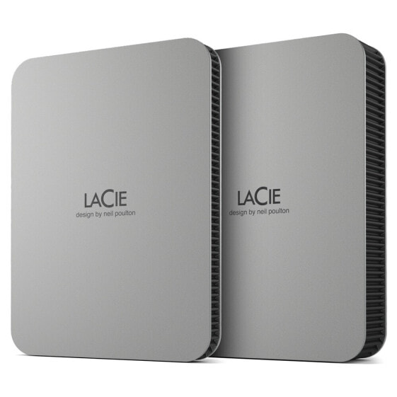 LaCie Mobile Drive (2022) - 4000 GB - 2.5" - 3.2 Gen 1 (3.1 Gen 1) - Silver