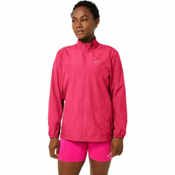 Women's Rainproof Jacket Asics Core Fuchsia