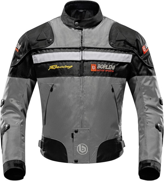 Куртка мотоциклетная BORLENI Winter с защитой М-XXL
