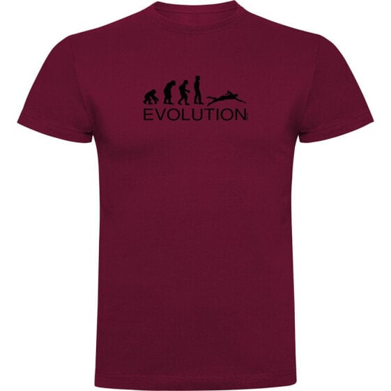 KRUSKIS Natacion Evolution Swim short sleeve T-shirt