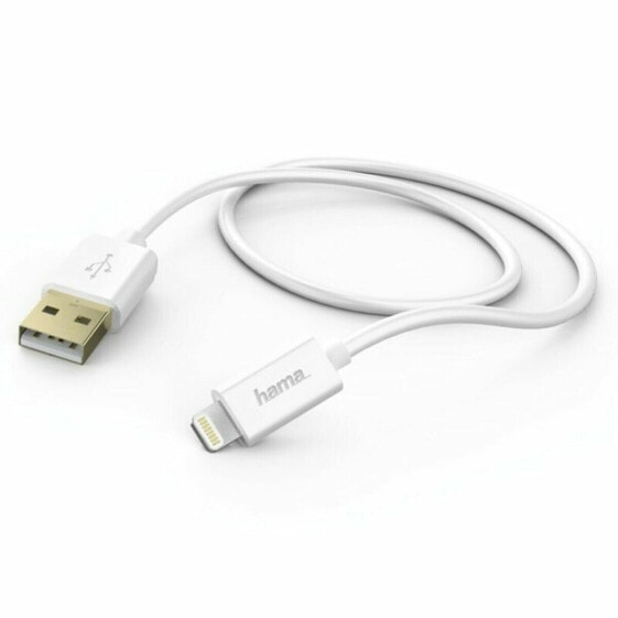 Зарядный USB-кабель Hama 1.5m, Lightning/USB