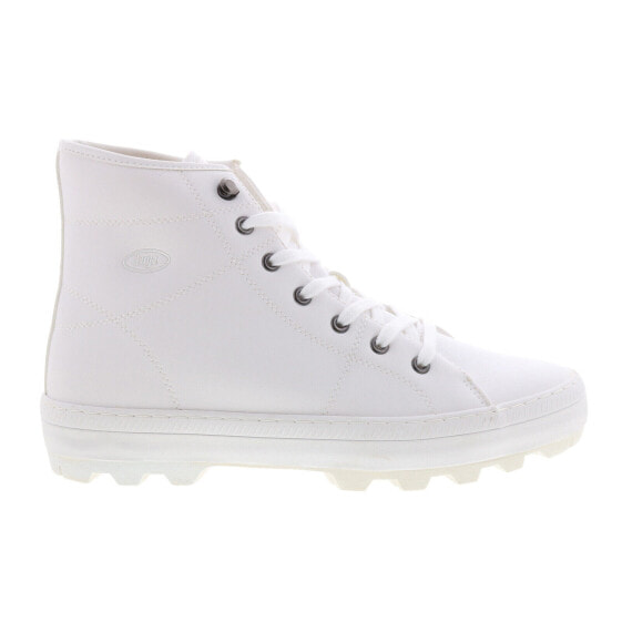 Lugz Habitat LX WHABILXV-100 Womens White Synthetic Lifestyle Sneakers Shoes