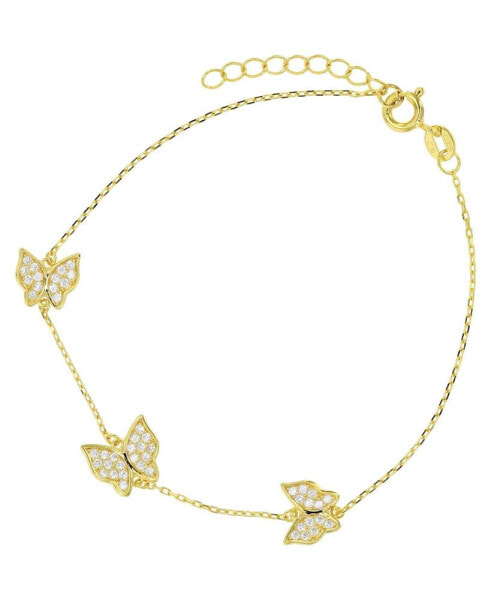 Браслет Macy's Butterfly  in Gold-plated