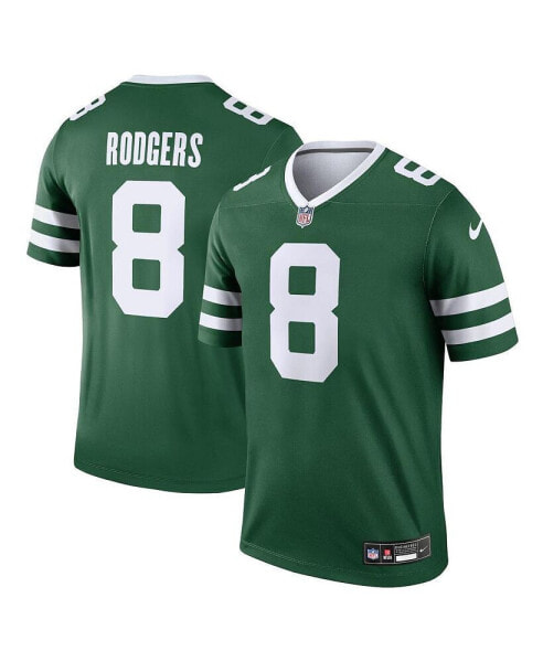 Men's Aaron Rodgers Legacy Green New York Jets Legend Jersey