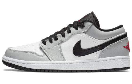 Кроссовки Nike Air Jordan 1 Low Light Smoke Grey (Серый)