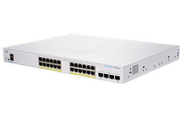 Cisco CBS350-24FP-4G-EU - Managed - L2/L3 - Gigabit Ethernet (10/100/1000) - Rack mounting
