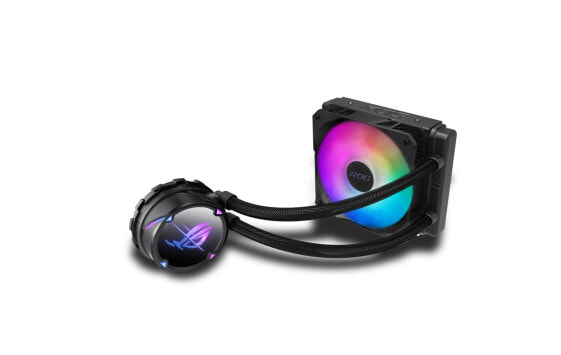 ASUS ROG STRIX LC II 120 ARGB - Liquid ?ooling kit - 12 cm - 80.95 cfm - 137.5 m³/h - Black