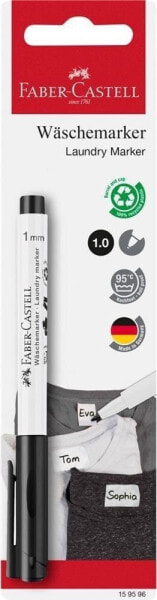 Фломастер для ткани Faber-Castell Pisak czarny 100% Recycled FABER CASTELL