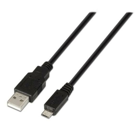 USB-кабель Aisens A101-0029 Чёрный